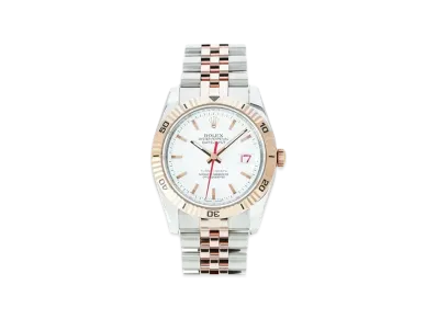 ROLEX Datejust Turn-O-Graph "White/Stainless Steel/Everose Gold"