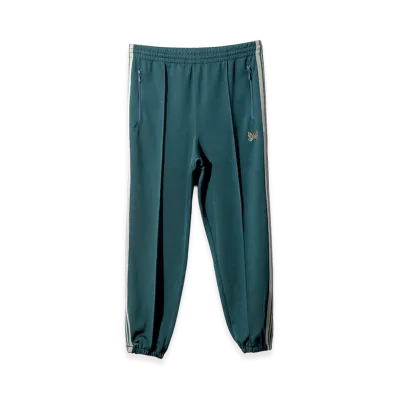 NEEDLES Zipped Track Pant Poly Smooth "Green"