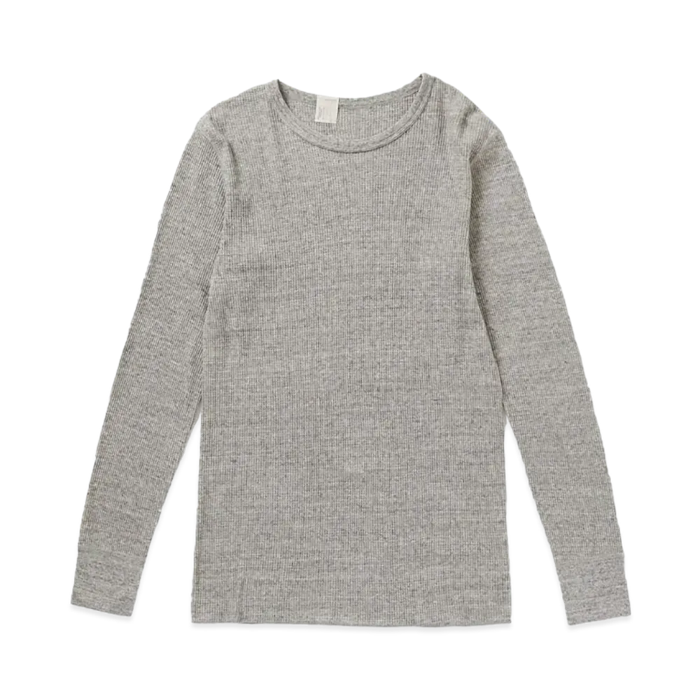 N.HOOLYWOOD Crew Neck Long Sleeve "Top Gray"