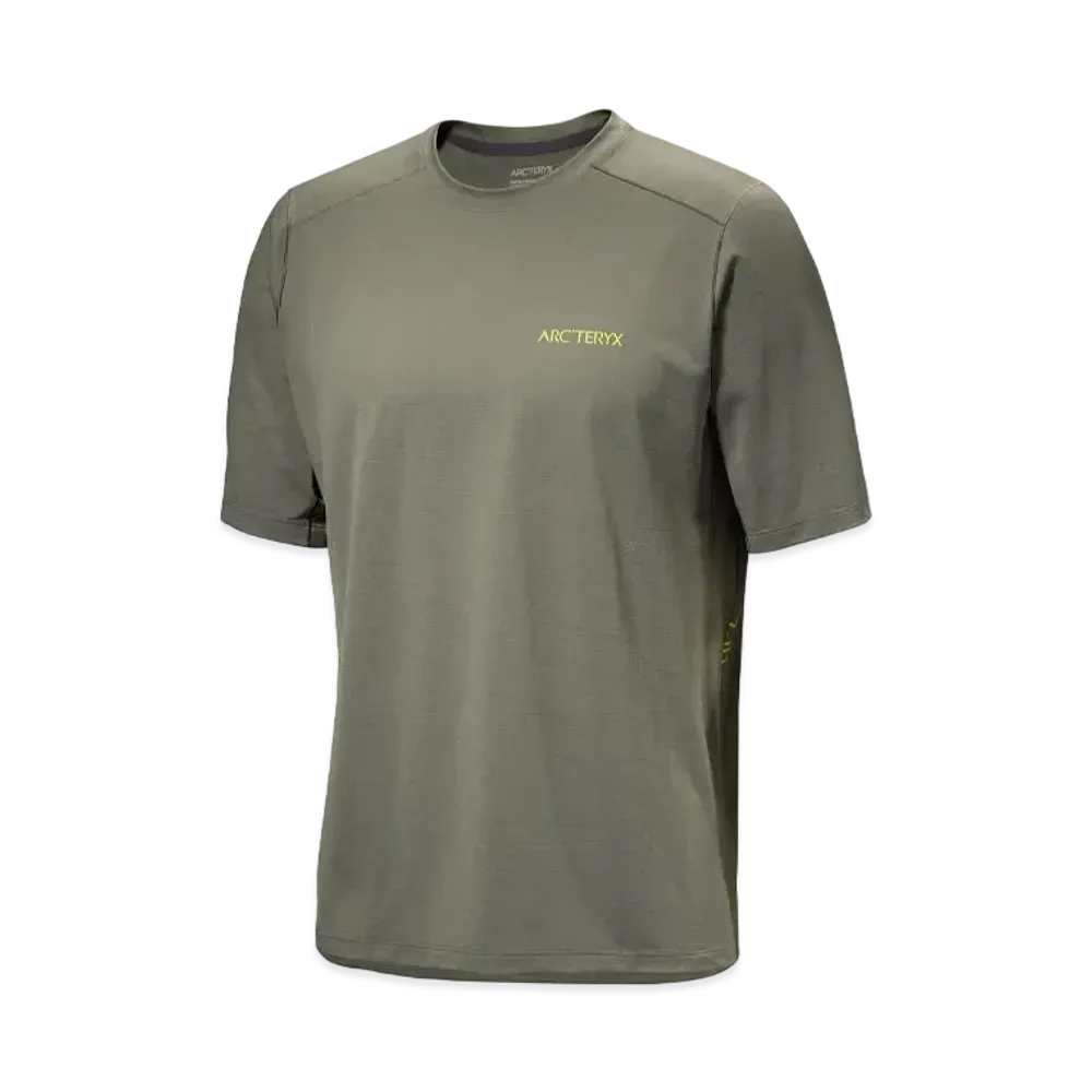 ARC'TERYX Cormac Arkbird Logo Short Sleeve Men's X000007994 "Forage Heather"