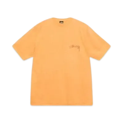 Stussy x Our Legacy Dot Pigment Dyed Tee "Apricot"