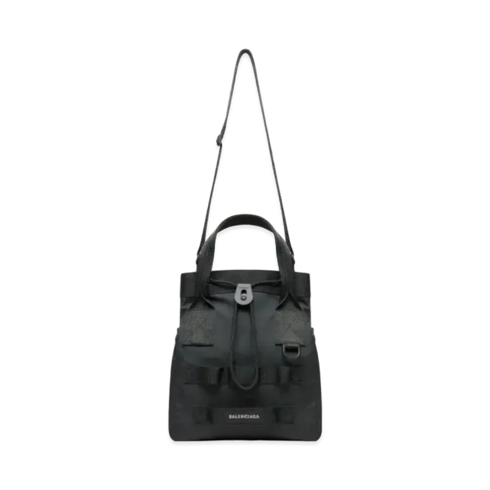 BALENCIAGA Army Small Tote Bag "Gray&Silver"