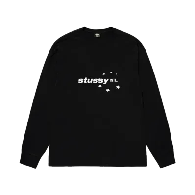 Stussy Star Sport LS Tee "Black"