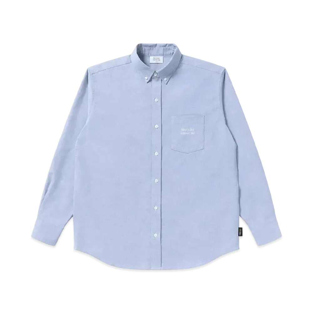 Mercedes Anchor Inc. Oxford Office Shirt "Light Blue"