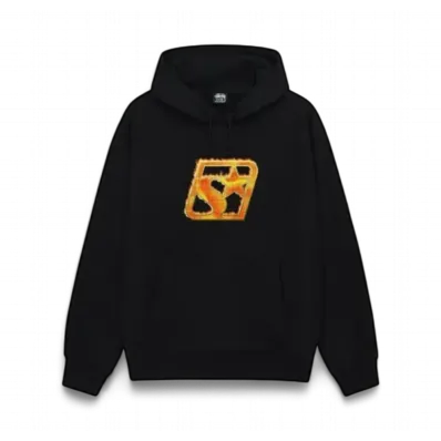 Stussy Blaze Hoodie "Black"
