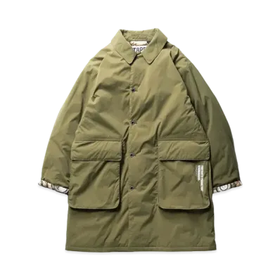 NEIGHBORHOOD x TIGHTBOOTH ISLEY PUFFY C-COAT "Olive"