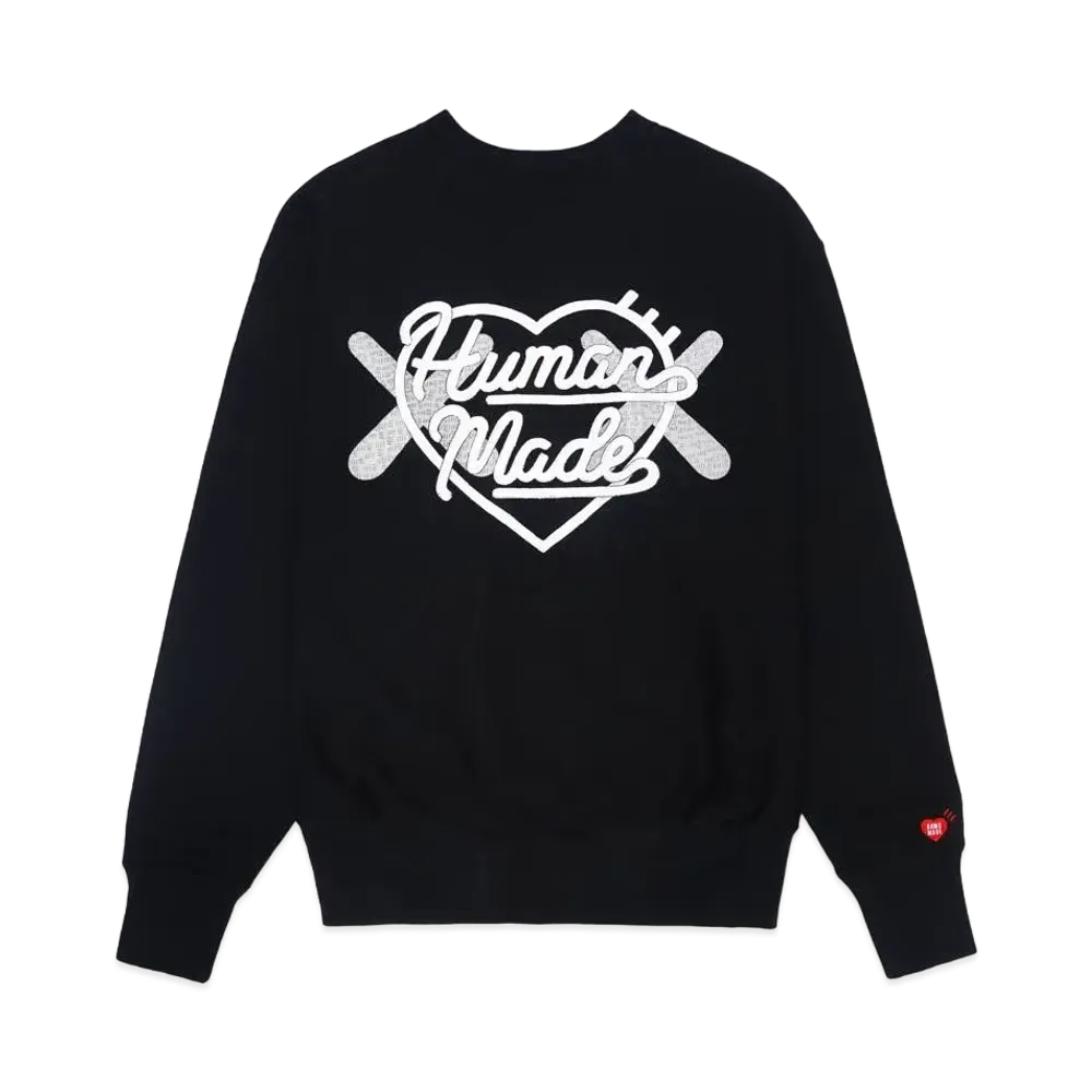 HUMAN MADE x KAWS Made Sweatshirt "Black"