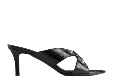 BALENCIAGA Women's City Sandal "Black"