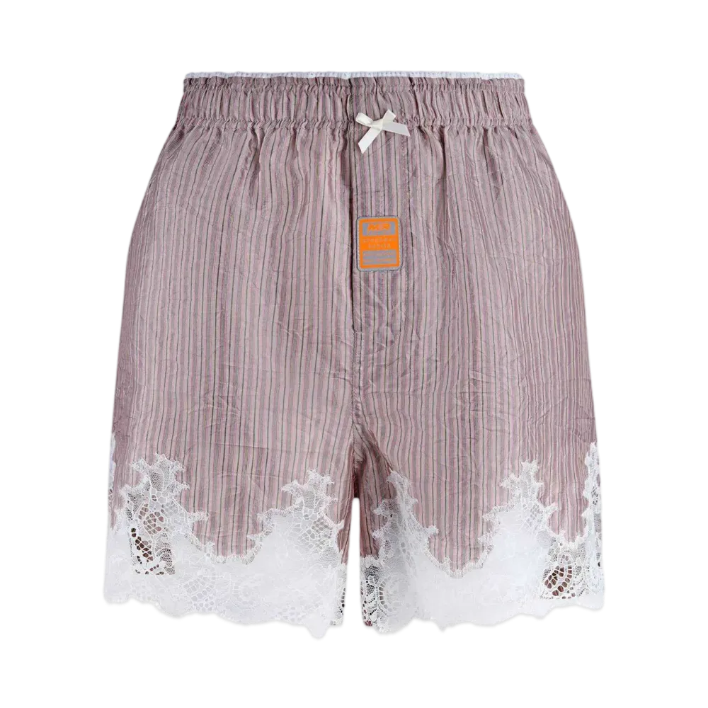 MARTINE ROSE French Knickers "Pink Sripe"