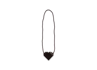 HUMAN MADE Heart Beaded Bag "Black"