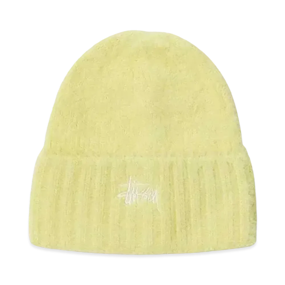 Stussy SHAGGY CUFF BEANIE "Lime"