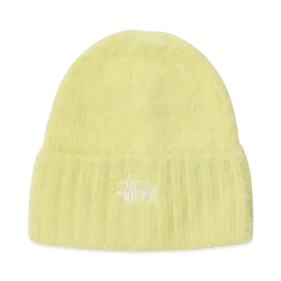 Stussy SHAGGY CUFF BEANIE "Lime"