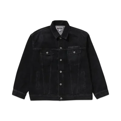 A BATHING APE Year Of Snake Denim Jacket "Black"