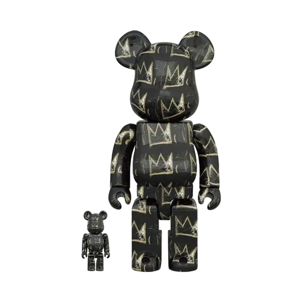Bearbrick JEAN-MICHEL BASQUIAT #8 100% & 400%