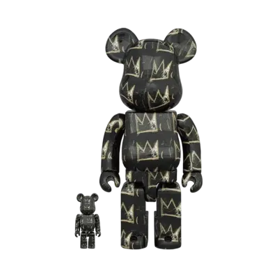 Bearbrick JEAN-MICHEL BASQUIAT #8 100% & 400%