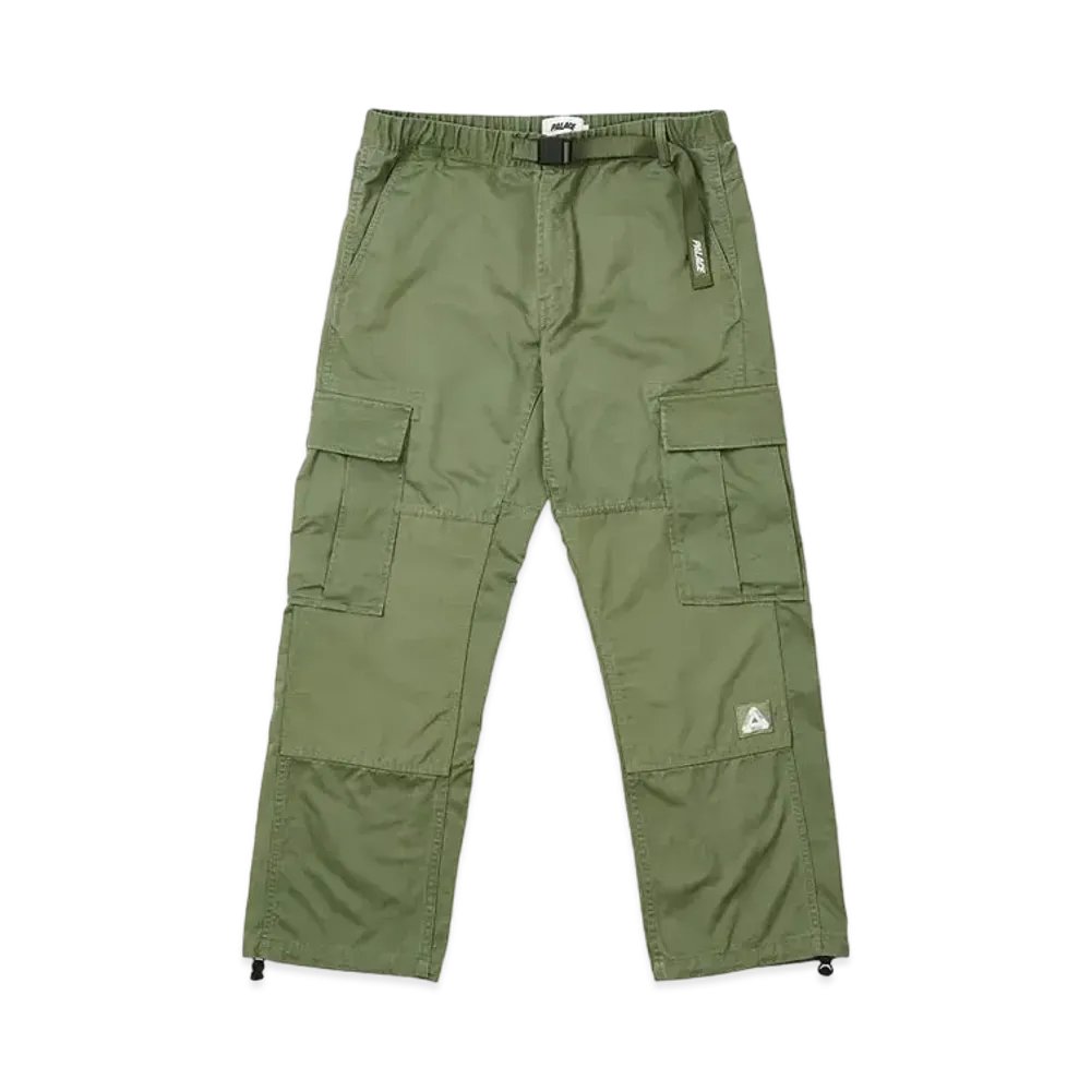 PALACE 2 Tone Belter Trousers "Olive"