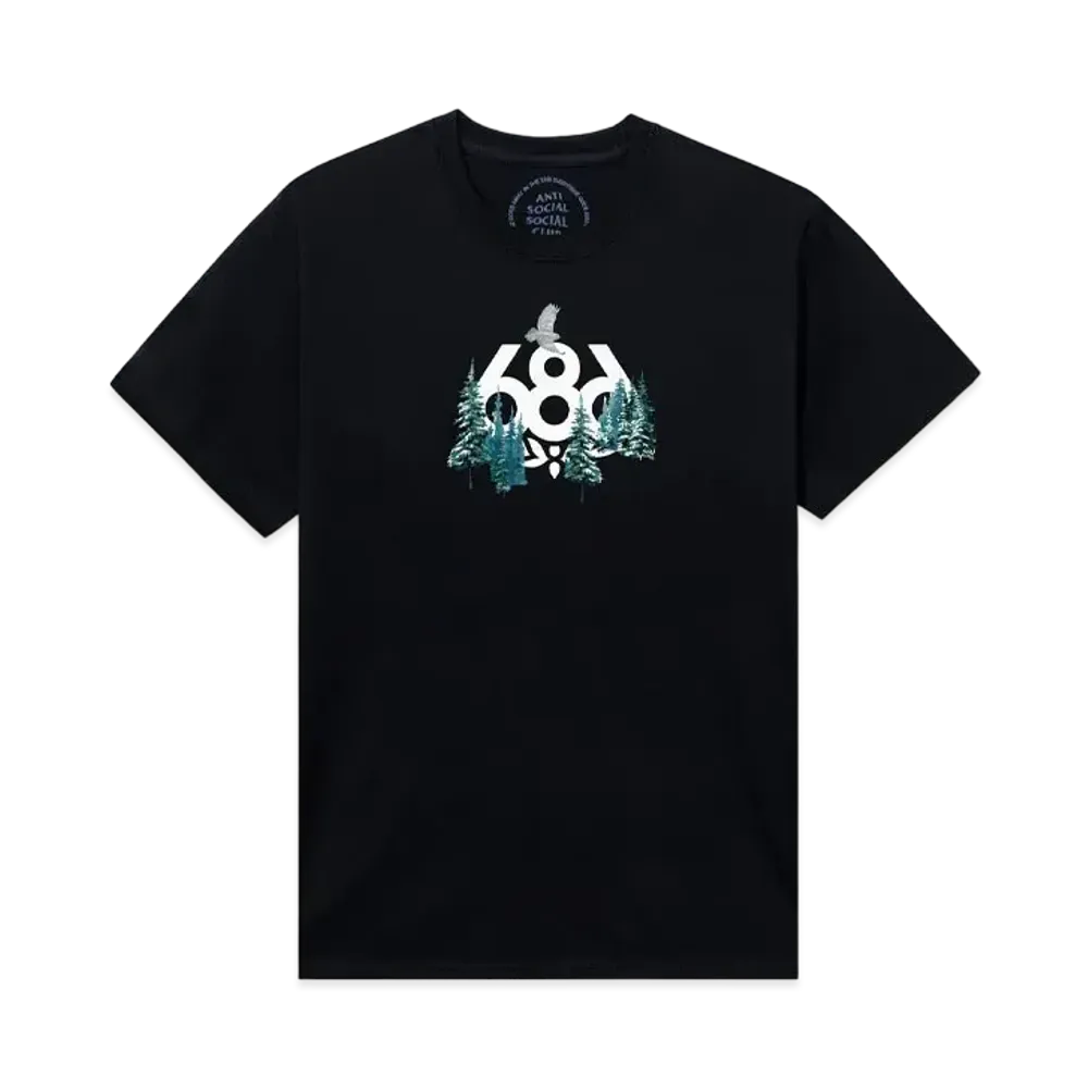 ANTI SOCIAL SOCIAL CLUB x 686 Hardpack Tee "Black"