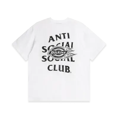 ANTI SOCIAL SOCIAL CLUB x Dickies Flame Tee "White"