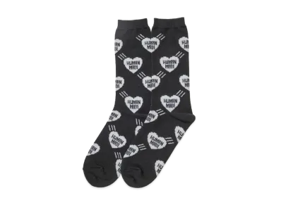 HUMAN MADE Heart Socks "Black"