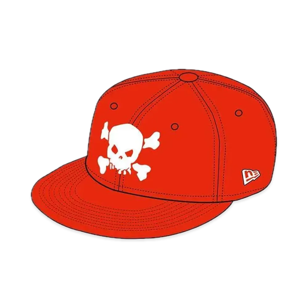 Supreme Skull New Era® "Red"
