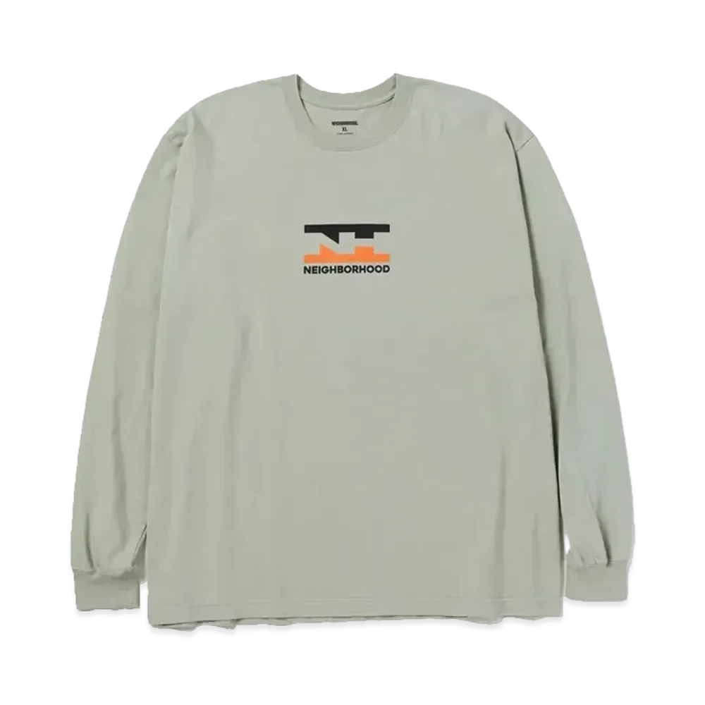 NEIGHBORHOOD NH Tee LS-5 "Sage Green"