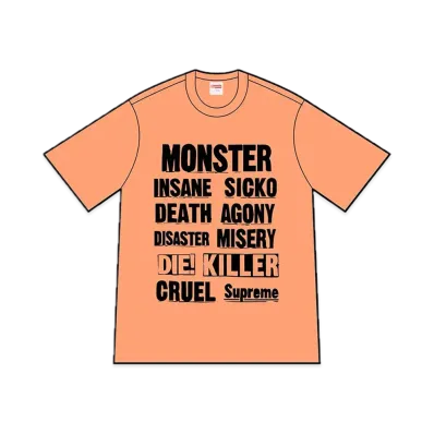 Supreme Monster Tee "Peach"