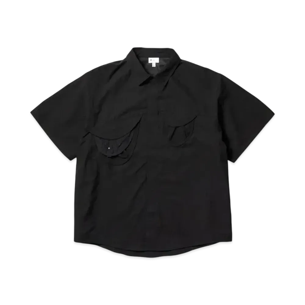 Goldwin 0 Short Sleeve Asymmetry Camp Shirt (Unisex) "Biotite"