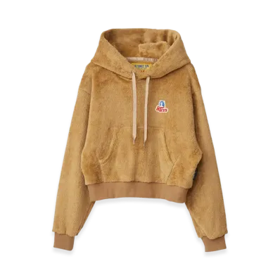 HYSTERIC GLAMOUR Super HYS Patch Hoodie "Beige"