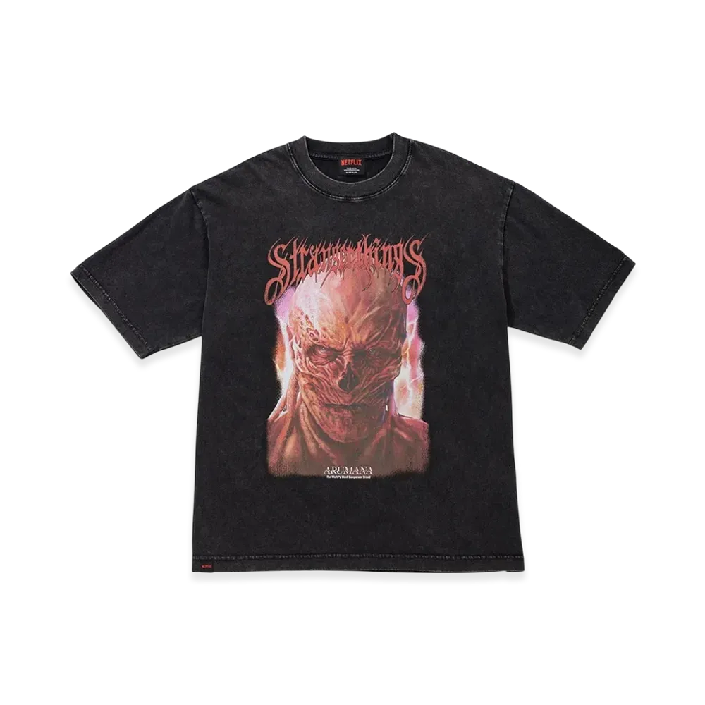 Netflix Stranger Things x V.A. x ARUMANA Vecna Tee "Black"