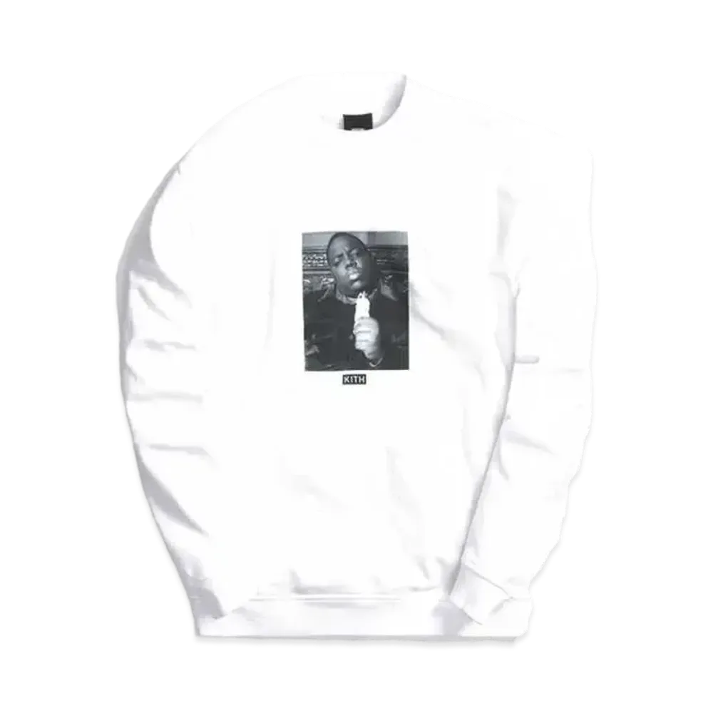 Kith The Notorious B.I.G Mo Problems Sweatshirt "White"