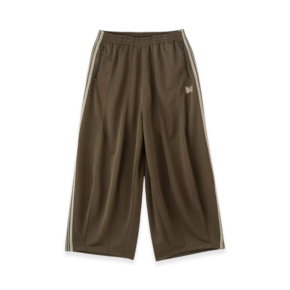 NEEDLES x LHP H.D. Track Pants Poly Smooth Wide "Olive"