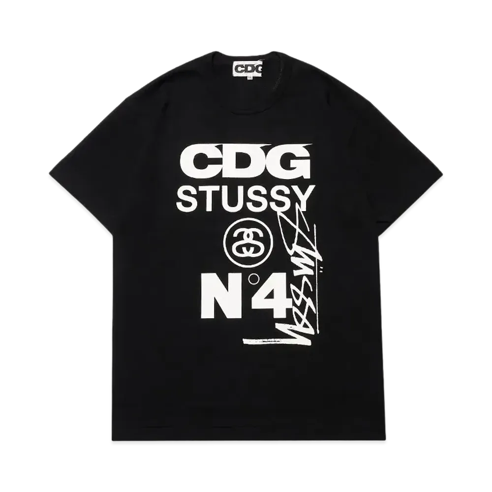 Stussy COMME des GARÇONS T-SHRIT "Black"