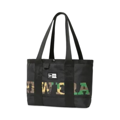 NEW ERA Golf Tote Bag Mini 6L Wordmark Logo "Black/Woodland Camo"