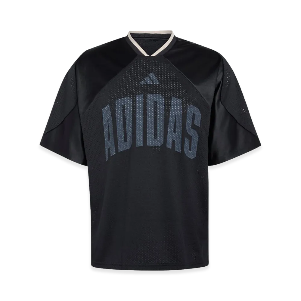 adidas Stadium Graphic Mesh Tee "Black/Off White"