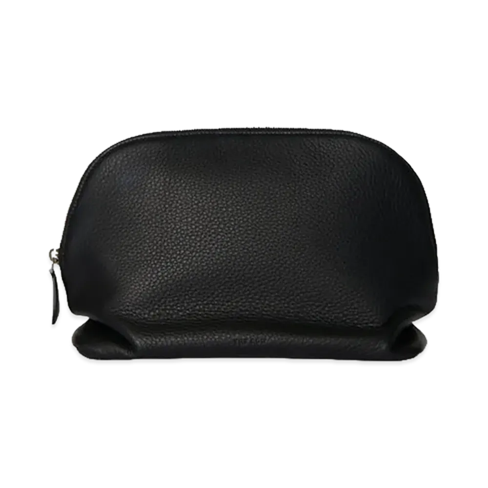 The Row Women's Agnes Leather Pouch "Black"