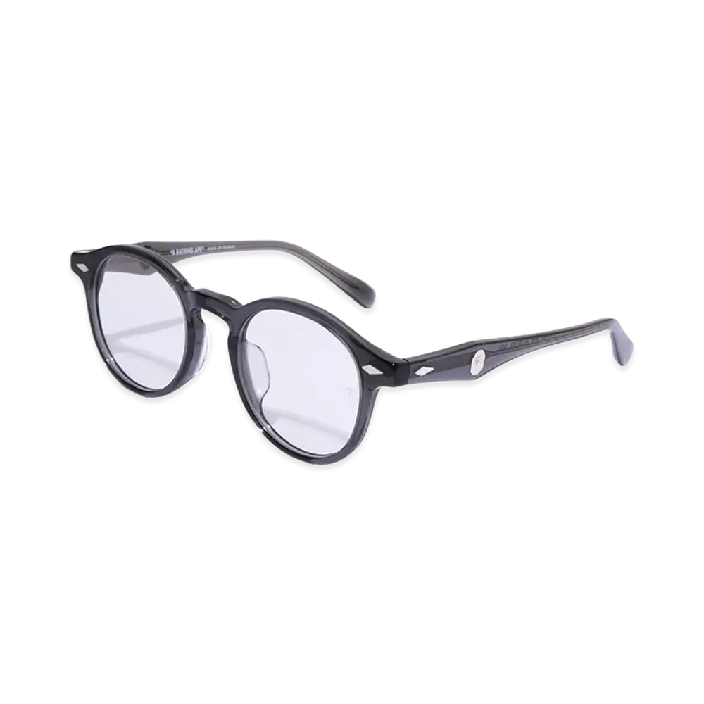 A BATHING APE Optical Frame #1 "Charcoal"
