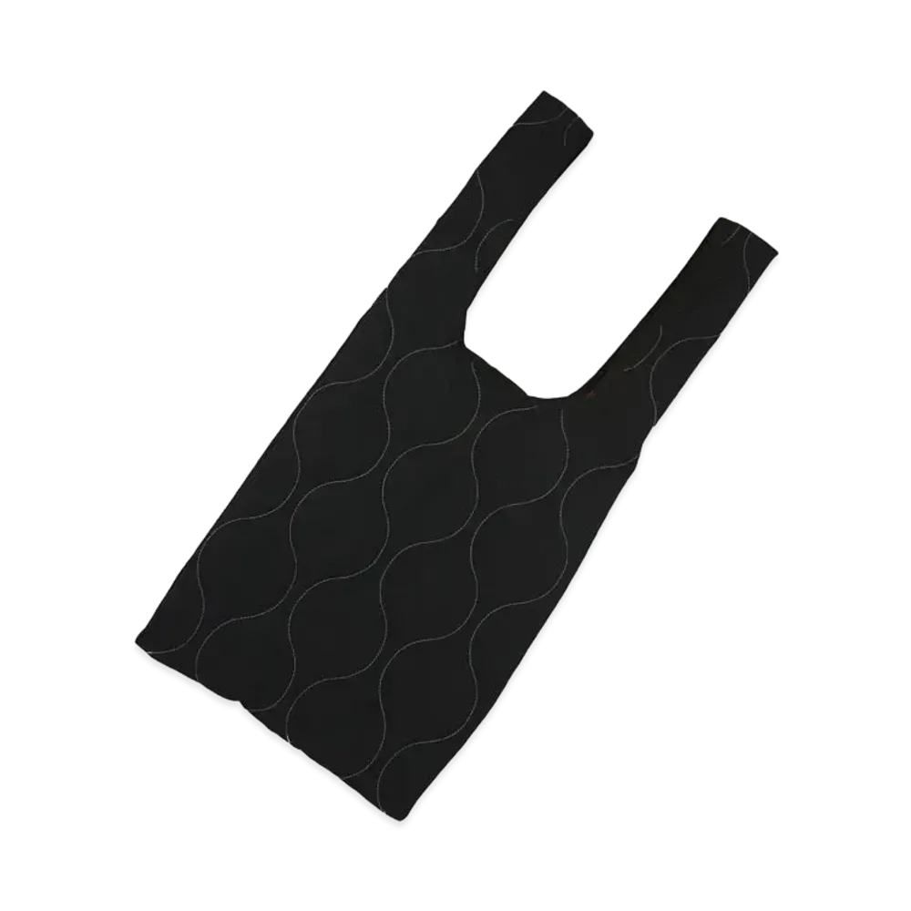 JieDa QUILTING SHOPPING BAG "BLACK"