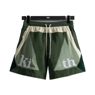 Kith Mixed Micro Cord Turbo Shorts "Court"