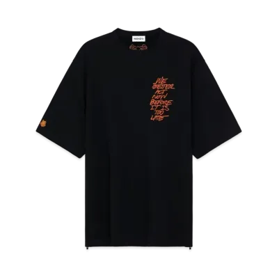 KENZO Oversized T-shirt 'We better act now' "Black"