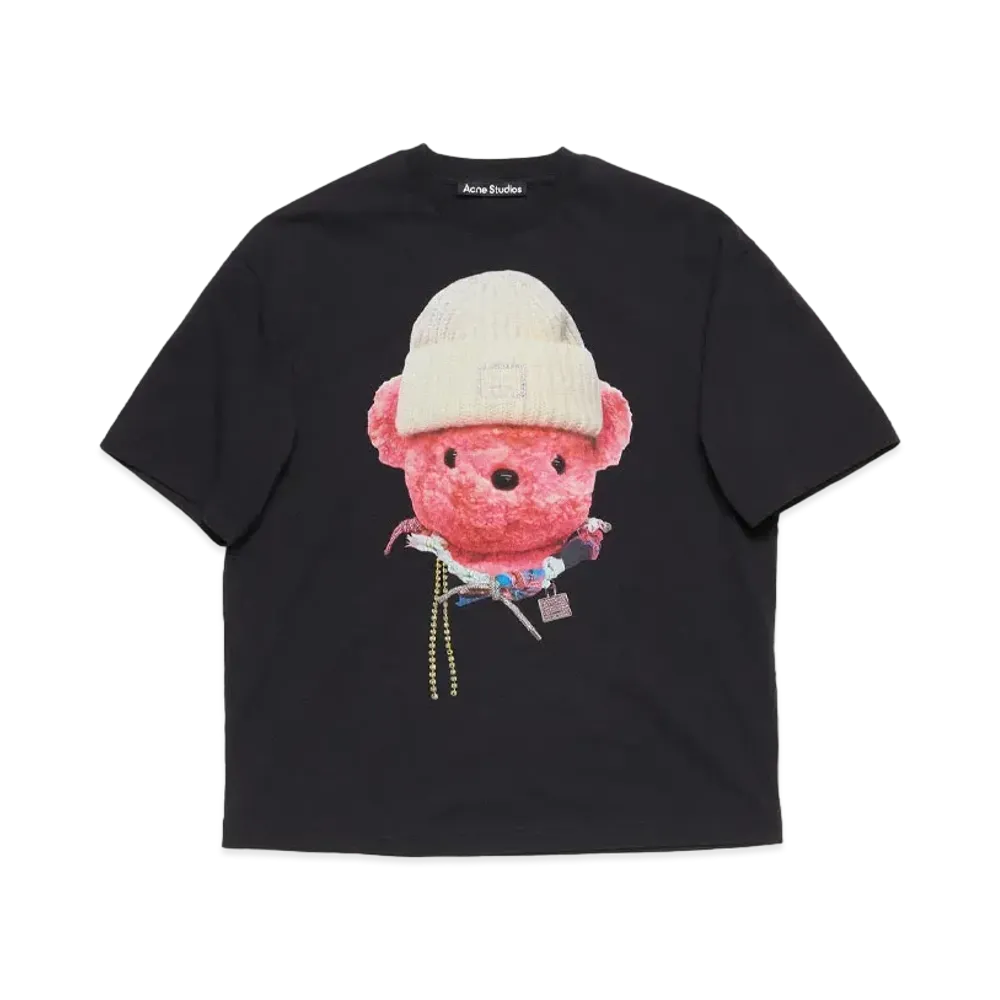 Acne Studios Printed T-Shirt - Relaxed Fit "Black"