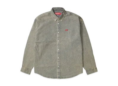 Supreme Small Box Denim Shirt "Dirty Indigo"