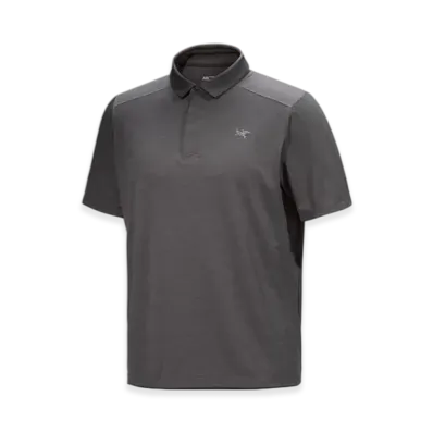 ARC'TERYX Cormac Polo SS Men's "Stone Green Heather" X000009705