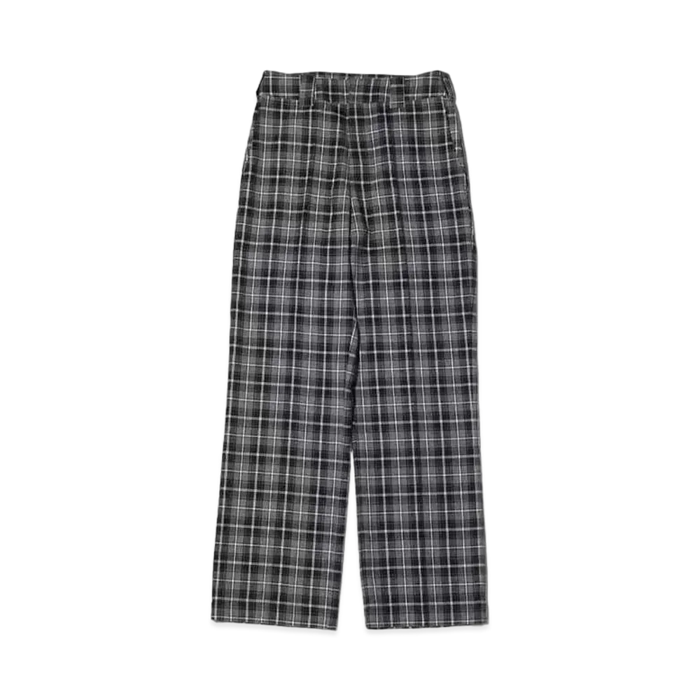 atmos pink Checkered Semi-Wide Pants "Gray"