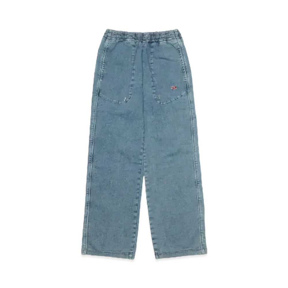 DIESEL Straight D-Martians Track Denim "LIGHT BLUE"