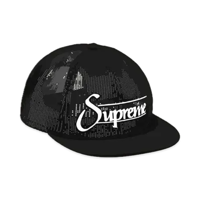 Supreme Mesh 6-Panel "Black"
