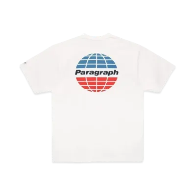 Paragraph Heritage Circle Logo T Shirt "White"