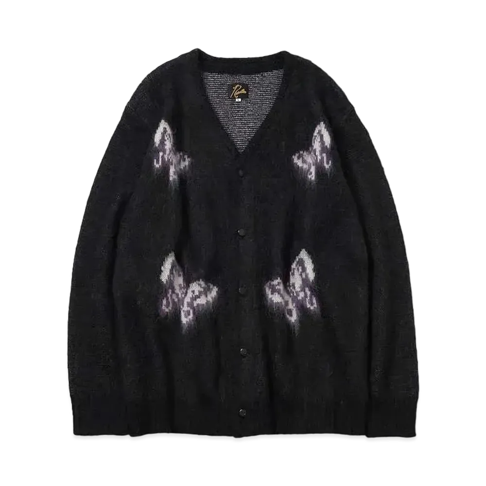 Needles FREAK'S STORE Mohair Cardigan- Papillon "Black"