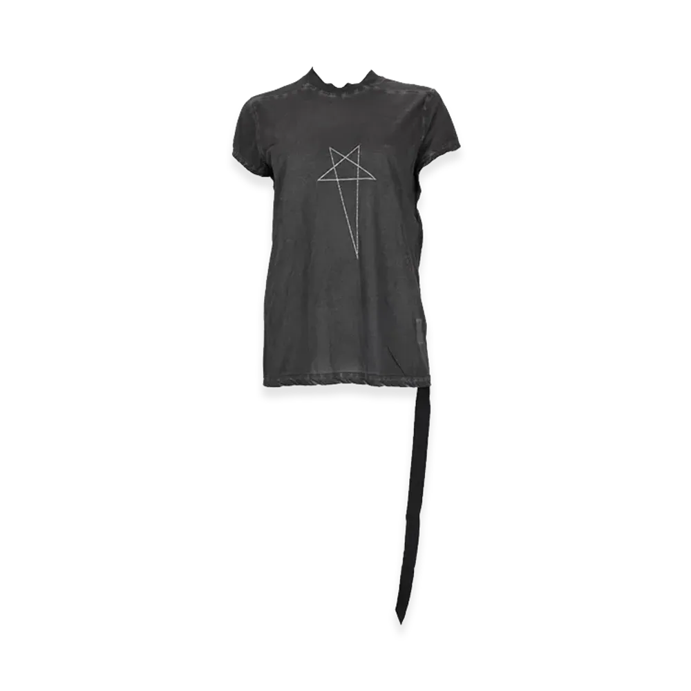 Rick Owens DRKSHDW Women's T-Shirt "Faded Black/Silver"