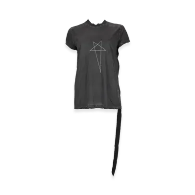 Rick Owens DRKSHDW Women's T-Shirt "Faded Black/Silver"