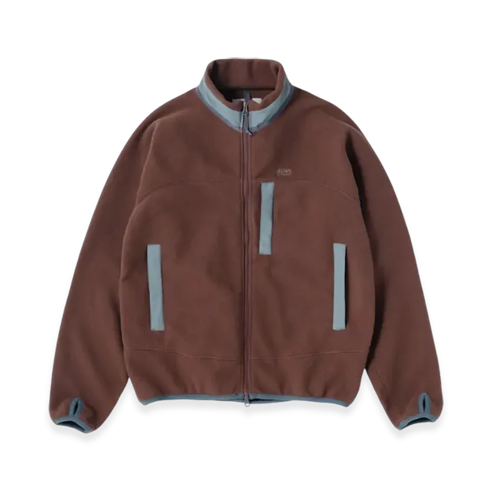 SEDAN ALL-PURPOSE Fleece Full Zip Jacket "Brown"